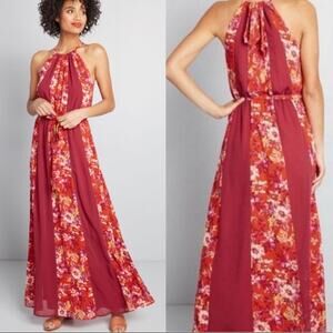 NWT Modcloth illuminate elegance maxi dress sz XS